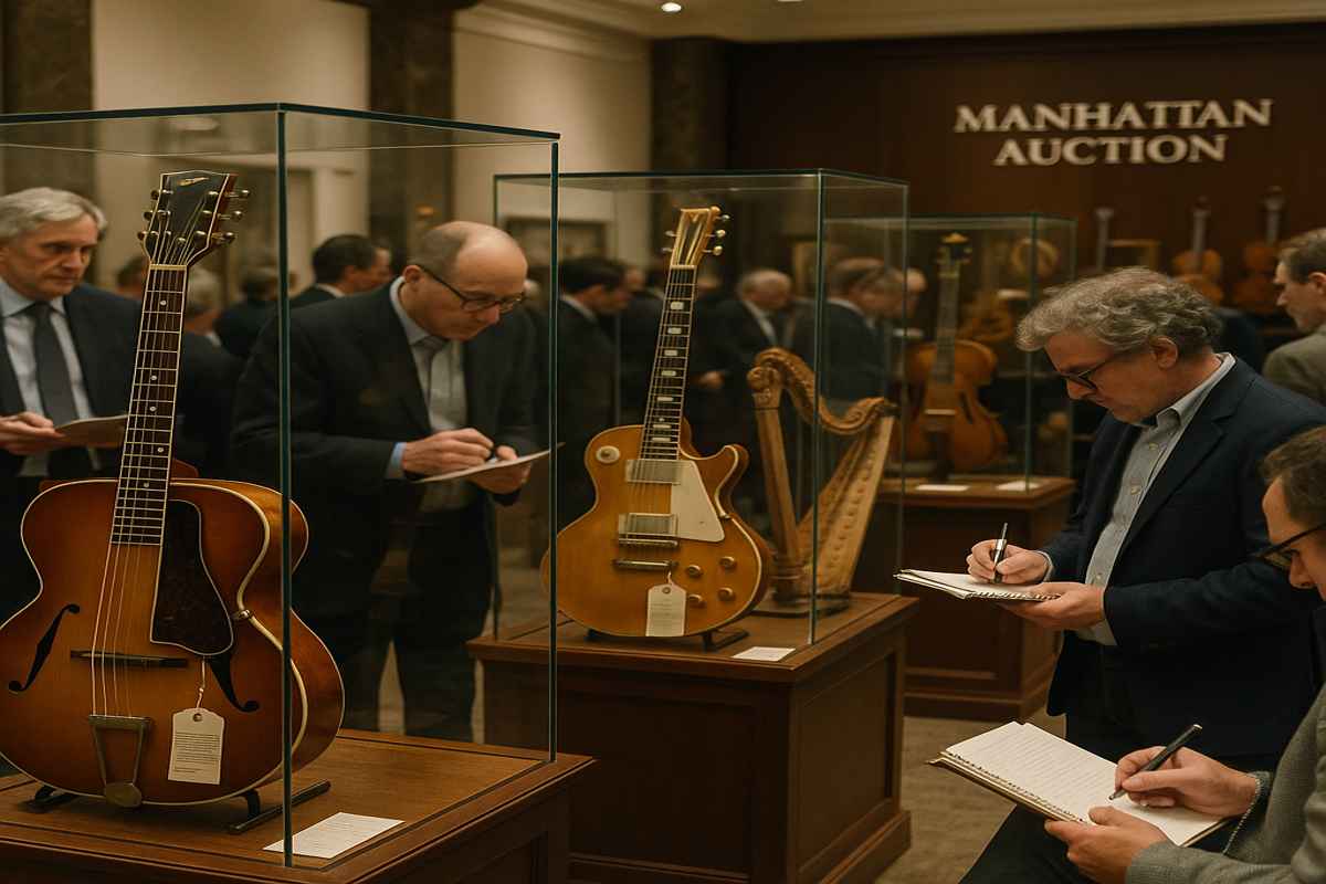 Le leggendarie chitarre del rock all’asta da Christie’s