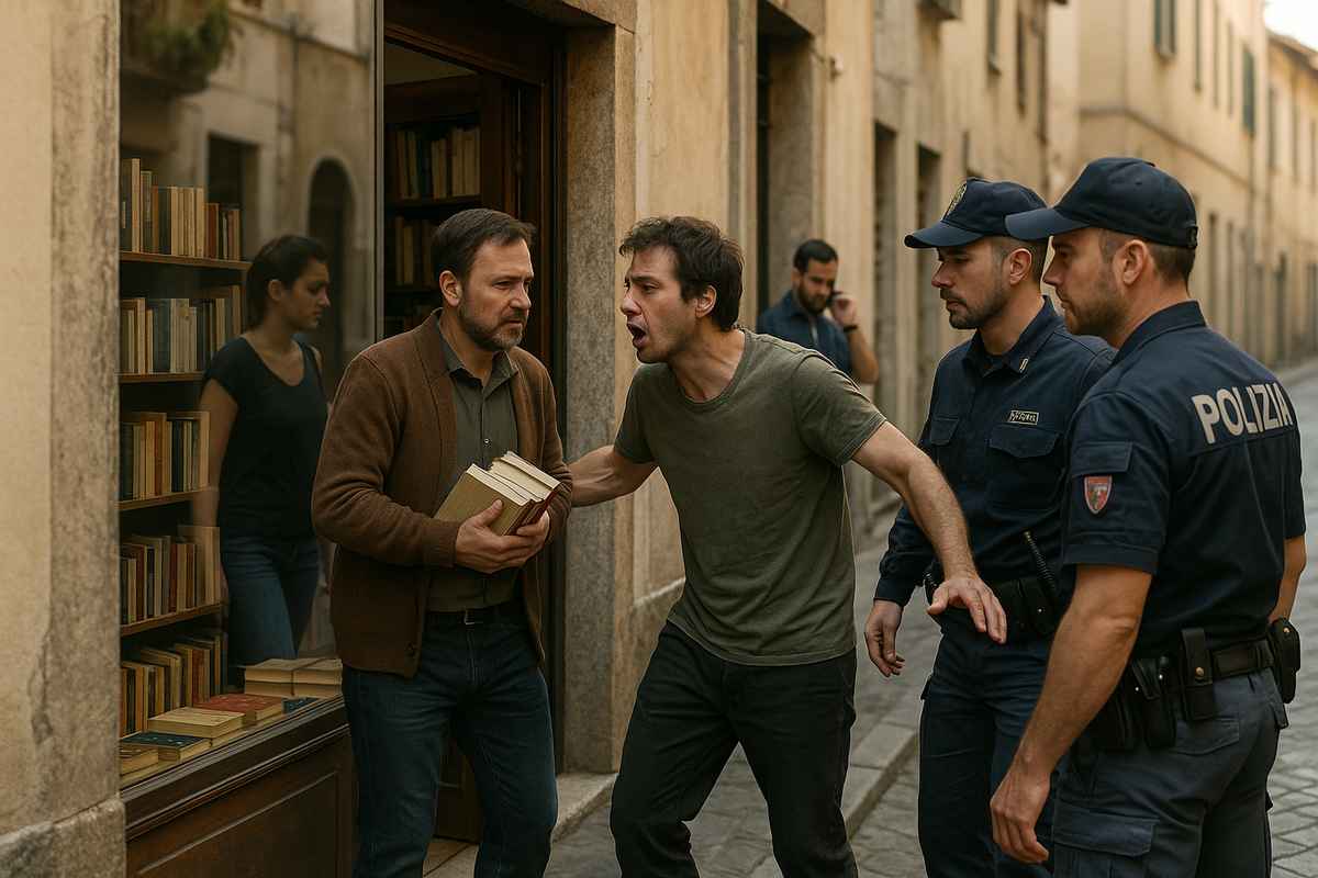 Bergamo: il ladro di libri, la sicurezza degli altri e quei venti euro inaspettati nel finale immaginario