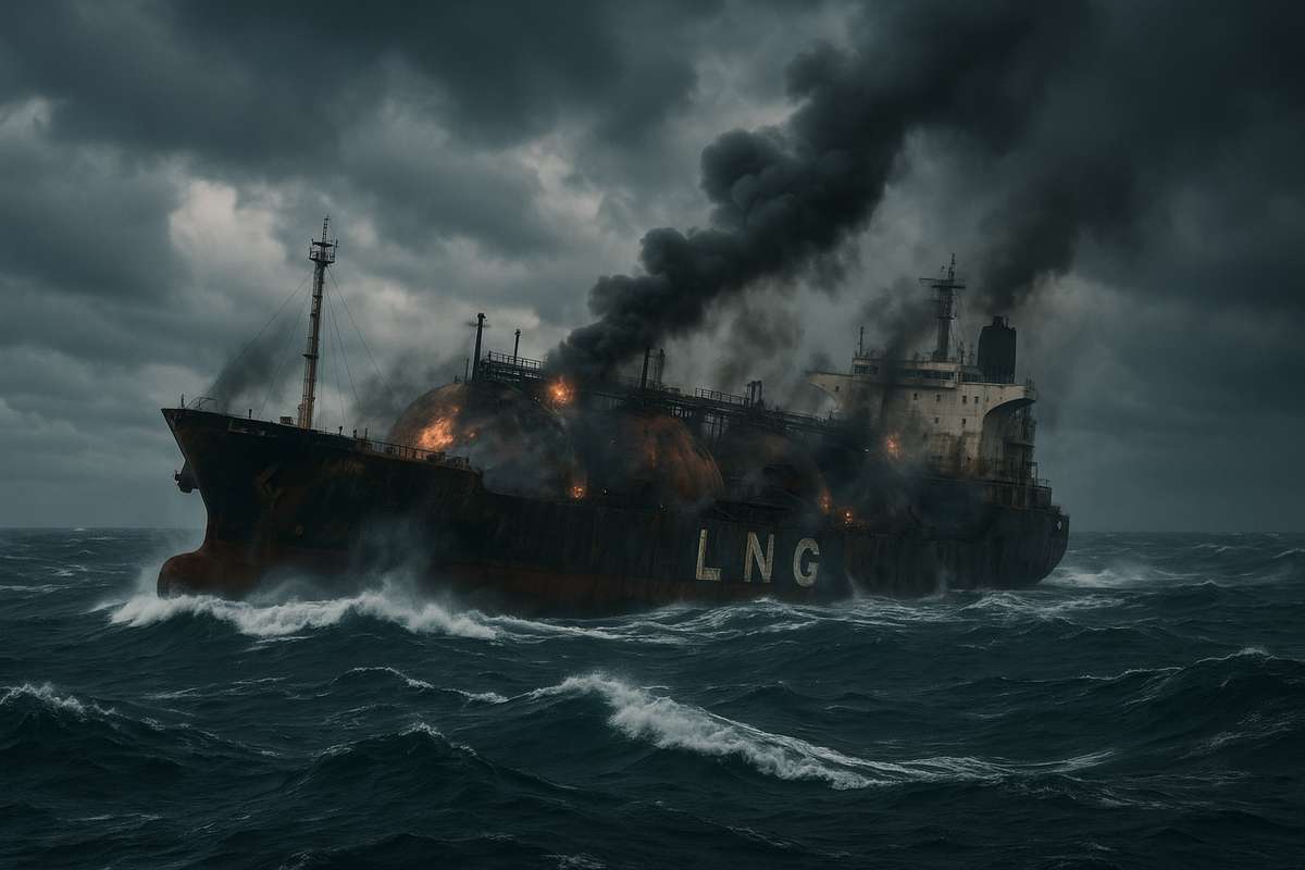 Russischer Gastanker Arctic Metagaz erneut führungslos auf See